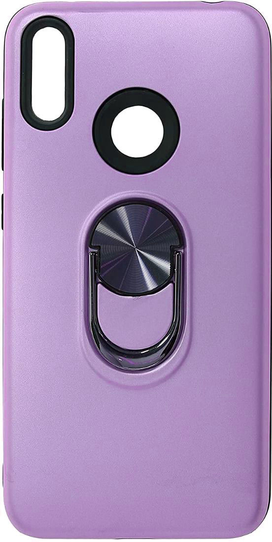 Hoesje Geschikt Voor Samsung Galaxy A10S hoesje Shockproof Armor case - back cover – TPU – Licht Paars