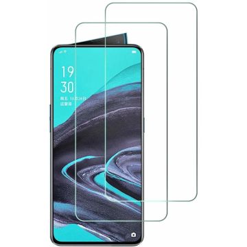 Oppo Reno2 Screenprotector Tempered Glass - 2 Stuks