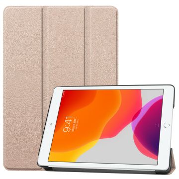 Hoes geschikt voor iPad Air / Air 2 - Trifold Tablet hoes Goud - Smart Cover - Hoes geschikt voor iPad Air 2 smart cover - Hoes geschikt voor iPad air - Hoes geschikt voor iPad - BookcaseHoes geschikt voor iPad Air / Air 2 9.7 inch