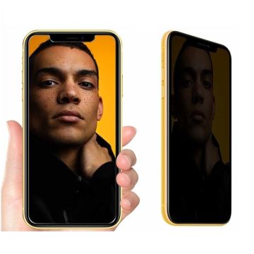 Ntech Screenprotector Geschikt voor iPhone Xr Privacy Screenprotector Glass Anti Spy