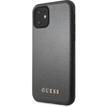 Guess IriDescent Backcover voor Apple iPhone 11 - Zwart