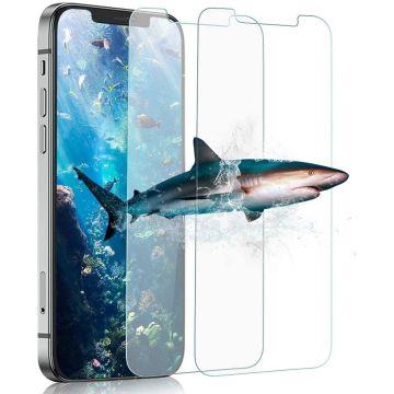Screenprotector Geschikt voor 12 Pro Max Screenprotector 2 Pack / Tempered Glass