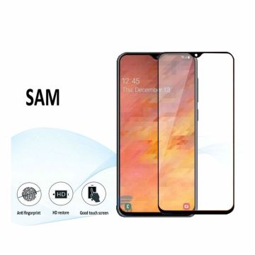 Ntech Samsung Galaxy A20e full Screenprotector Tempered Glass - Zwart