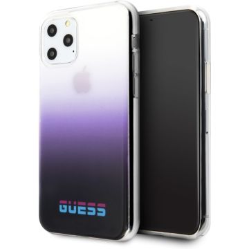 Apple iPhone 11 Pro Paars Guess Backcover hoesje Gradient - California - GUHCN58DGCPI