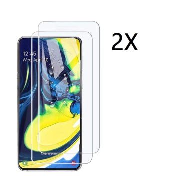 Ntech 2 Stuks Screenprotector Tempered Glass Glazen - Samsung Galaxy A80