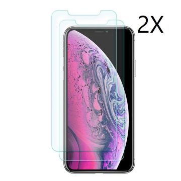 Ntech Screenprotector Geschikt voor iPhone 11 Pro Max Screenprotector Glass (0.3mm) - 2 Pack
