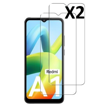 Screenprotector geschikt voor Xiaomi Redmi A1 Screenprotector Gehard Glas - Screenprotector geschikt voor Xiaomi Redmi A1 ScreenprotectorTempered Glass - 2 Stuks