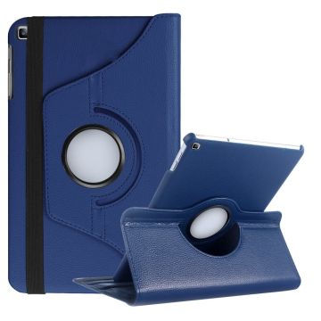 Samsung Tab A 10.1 hoes Donker Blauw - Galaxy Tab A 2019 hoes draaibare cover Hoesje voor de Samsung Galaxy Tablet A 10.1