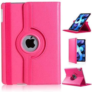 Hoes geschikt voor iPad Air 2020 (10,9 inch) - 360 Graden Draaibare bookcase met standaard