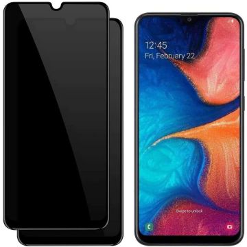 Samsung Galaxy A50 / A50s Privacy Screenprotector 2Pack - Privacy Screenprotector Samsung A50 / A50s - Privacy Glas A50 / A50s - Privacy Screenprotector Samsung A50 / A50s - Privacy Screenprotector Ntech