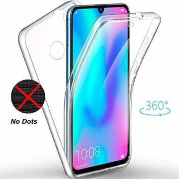 Ntech 360° Hoesje 2 in 1 Case - Huawei P Smart Plus 2019 Transparant