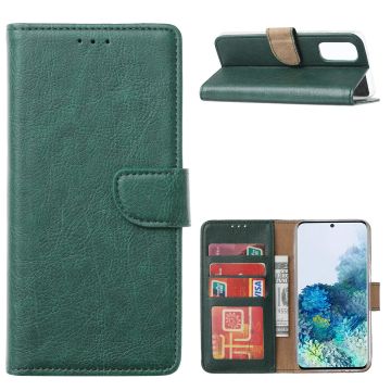 Samsung S20 FE Hoesje - Samsung Galaxy S20 FE Bookcase / Wallet case - Groen