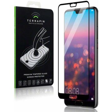 Screenprotector voor Huawei P20, full screen tempered glass