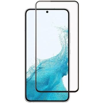 Samsung S22 Screenprotector Glas / Screenprotector Samsung Galaxy S22 Beschermglas Gehard Full Screen Cover- Zwart