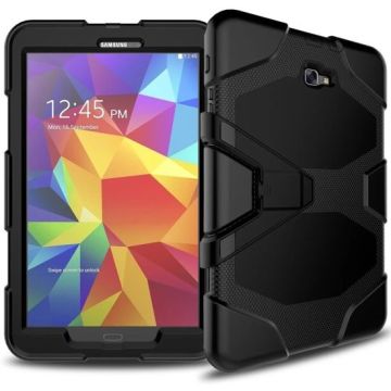 Survivor Tough Shockproof Full Body case hoesje zwart Samsung Galaxy Tab A 10.1 Inch T580 T585
