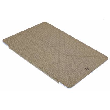 OU Case Gold TPU Leather Flip Cover Met Standaard iPad Pro 9.7 inch