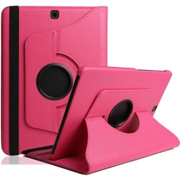 Samsung Galaxy Tab S3 9.7 (SM-T820/T825) Hoes Case Cover 360° draaibaar Multi stand Pink