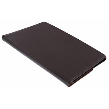 Ntech Hoes geschikt voor Apple iPad iPad Pro 11 inch hoesje 360° Rotating hoesje Case + 4 in 1 Styuls Bruin