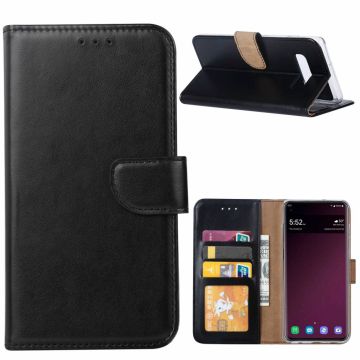 Ntech Portemonnee Hoesje voor Samsung Galaxy S10 - Zwart