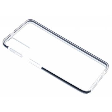 Ntech Samsung Galaxy A7 (2018) Zwart &Transparant Anti Shock Back hoesje