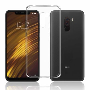 Ntech Xiaomi Pocophone F1 Transparant Hoesje / Crystal Clear TPU Case