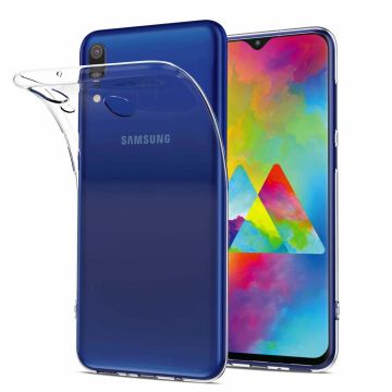 Ntech Samsung Galaxy M20 Transparant Hoesje / Crystal Clear TPU Case