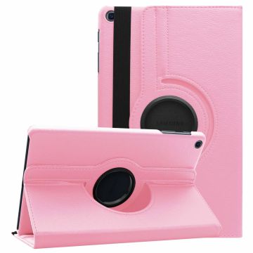 Samsung Tab A 10.1 hoes Licht Roze - Galaxy Tab A 2019 hoes draaibare cover Hoesje voor de Samsung Galaxy Tablet A 10.1