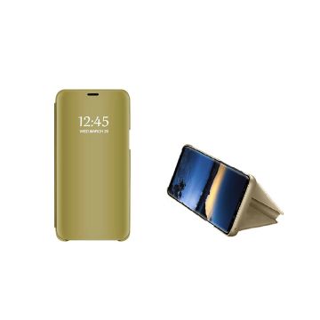 Ntech New Style LED Flip Cover Hoesje voor Samsung Galaxy A10 - Goud