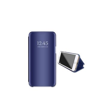 Ntech New Style LED Flip Cover Hoesje voor Samsung Galaxy A10 - Blauw