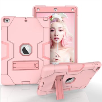 Ntech Hoesje - Apple iPad 9.7 (2017 / 2018) Built in Kickstand Armor - Rose Goud