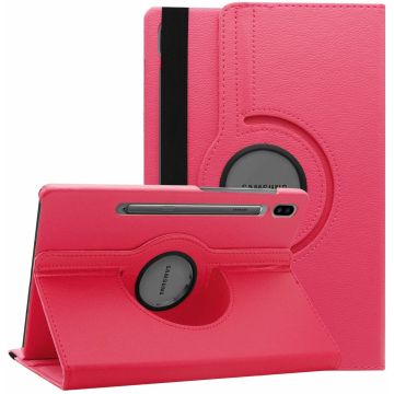 Samsung Galaxy Tab S6 360° Draaibare Hoes - Roze Ntech