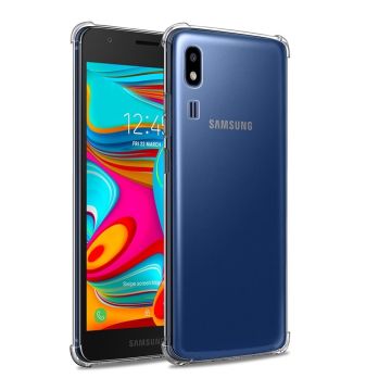 Samsung Galaxy A2 Core Anti Shock Back hoesje - Transparant