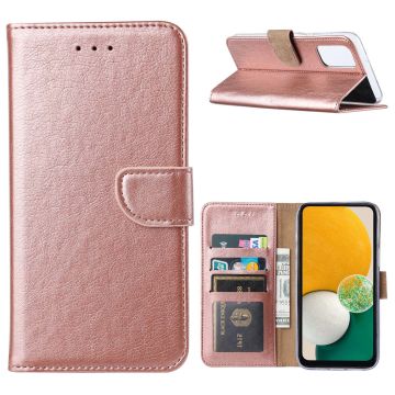 Xiaomi 12 Pro Bookcase Hoesje Rose Goud – Xiaomi 12 Pro hoesje – Xiaomi 12 Pro Bookcase - Ntech