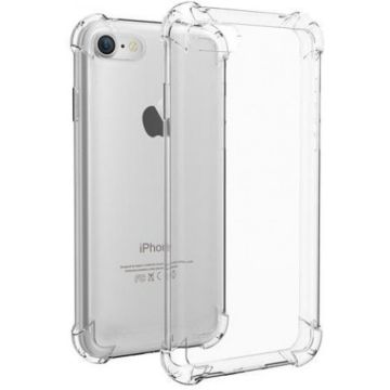 Phone X Anti shock hoesje + Glazen Screenprotector - Schokbestendig - combo
