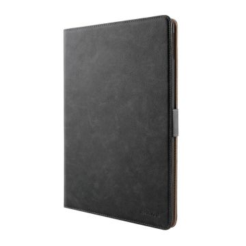 Premium Leren Boekmodel Hoes iPad 7 (2019) / iPad 8 (2020) - 10.2 inch - Zwart