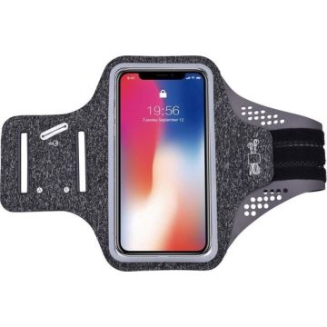 Hardloop Fabric / Stof Armband Telefoon | Geschikt voor Samsung A52/ A72 / A12 / A42/ A22 5G Armband / Hardloop Telefoonhouder - Ntech