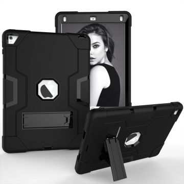 Ntech Hoesje - Apple iPad Pro 9.7 / Air 2 Built in Kickstand Armor - Zwart