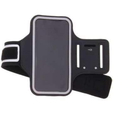 Ntech Sportarmband voor Geschikt voor iPhone 11 - Zwart