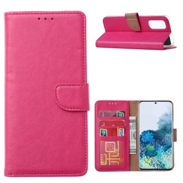 Samsung S20 FE Hoesje - Samsung Galaxy S20 FE Bookcase / Wallet case - Pink