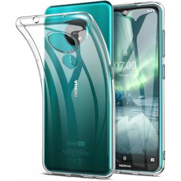Nokia 6.2 / Nokia 7.2 hoesje TPU Back Cover - Transparant