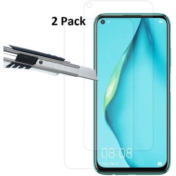 Huawei P40 Lite Screenprotector Tempered Glass - 2 Stuks