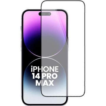 Screenprotector Geschikt voor 14 Pro Max screenprotector - Beschermglas Screenprotector – Zwart