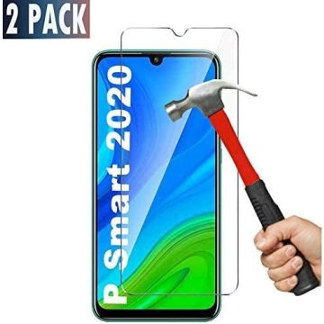 Ntech 2 Stuks Screenprotector Tempered Glass Glazen (0.3mm) - Huawei P Smart 2020